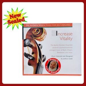Dr Andrew Weil Increase Vitality CD Music Self-Healing Apollo Chamber Ensemble